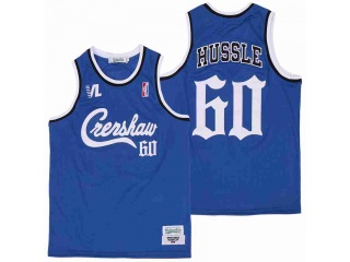 NIPSEY HUSSLE VICTORY LAP BLUE BASKETBALL JERSEY