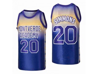 #20 BEN SIMMONS MARBLE ALTERNATE JERSEY