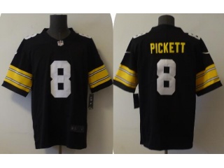 Pittsburgh Steelers #8 Kenny Pickett New Style Limited Jersey Black 