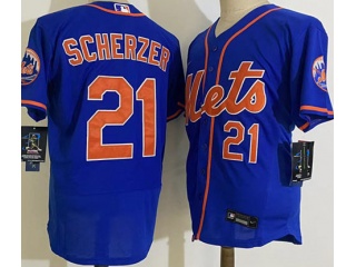 Nike New York Mets #21 Max Scherzer Flexbase Jersey Blue