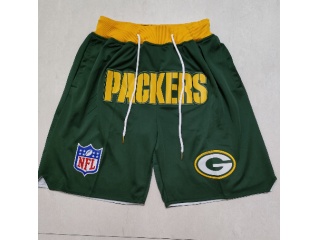 Green Bay Packers Just Don Shorts Green