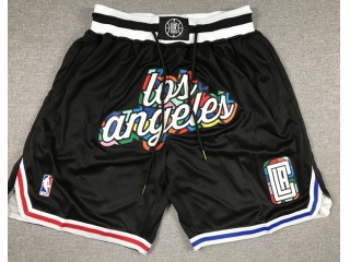 Los Angeles Clippers 2023 City With Pockets Shorts Black 