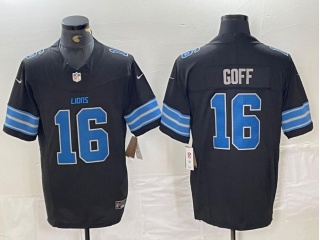 Detroit Lions #16 Jared Goff Vapor F.U.S.E. Limited Jersey Legacy Black