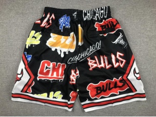 Chicago Bulls Graffiti Short Black