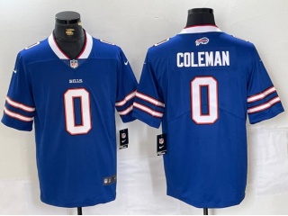 Buffalo Bills #0 Keon Coleman Limited Jersey Blue