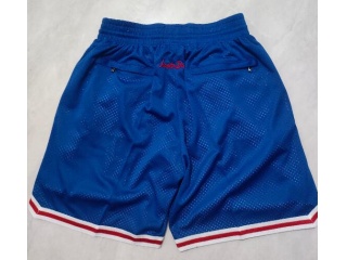 Philadelphia Sixers Throwback Short Blue 