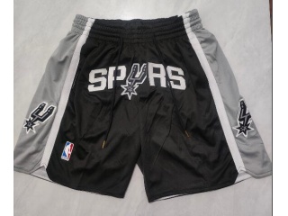 San Antonio Spurs Throwback Short Black