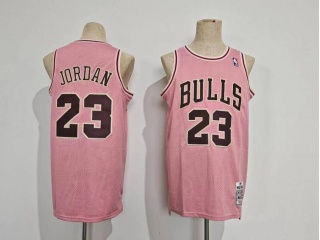 Chicago Bulls #23 Michael Jordan Throwback Jersey Pink