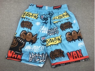 Memphis Grizzlies Graffiti Short Teal