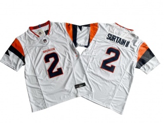 Denver Broncos #2 Pat Surtain II Vapor F.U.S.E. Limited Jersey White