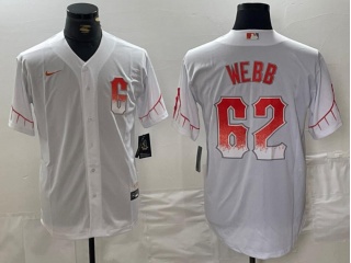 San Francisco Giants #62 Logan Webb City Connect Jersey White