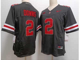 Ohio State Buckeyes #2 Caleb Downs Limited Jersey Black