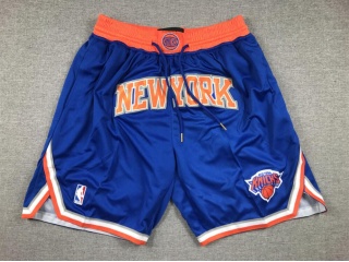 New York Knicks Throwback Short Blue