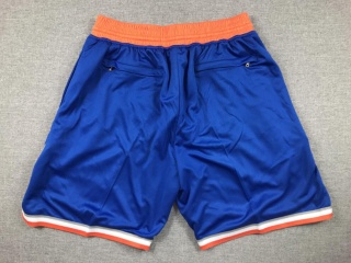 New York Knicks Throwback Short Blue