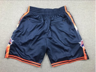 New York Knicks Throwback Short Navy Blue