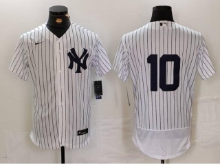 New York Yankees #10 Flexbase Jersey White