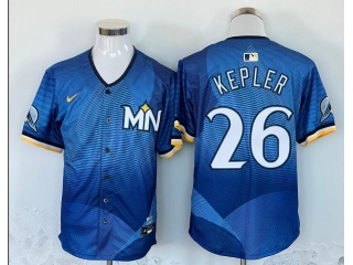 Minnesota Twins #26 Max Keple City Connect Jersey Blue