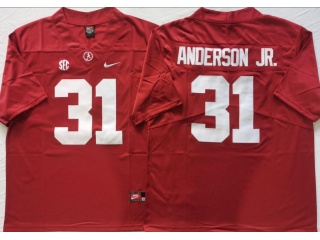 Alabama Crimson Tide #31 Will Anderson Jr. Limited Jersey Red