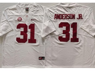 Alabama Crimson Tide #31 Will Anderson Jr. Limited Jersey White