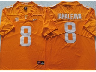 Tennessee Volunteers #8 Nico Iamaleava Limited Jersey Orange