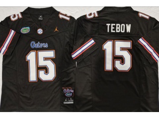 Florida Gators #15 Tim Tebow 2023-24 F.U.S.E Limited Jersey Black
