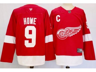 Fanatics Detroit Red Wings #9 Gordie Howe Jersey Red