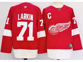 Fanatics Detroit Red Wings #71 Dylan Larkin Jersey Red