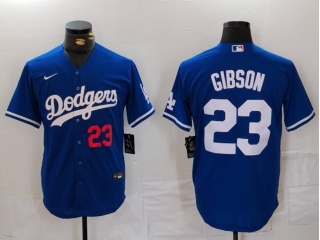 Los Angeles Dodgers #23 Kirk Gibson Limited Players Jersey Blue