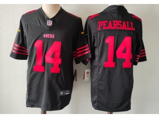 San Francisco 49ers #14 Ricky Pearsall F.U.S.E Limited Jersey Black 