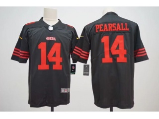 San Francisco 49ers #14 Ricky Pearsall Vapor Limited Jersey Black 