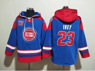 Detroit Pistons #23 Jaden Ivey Hoodie Blue