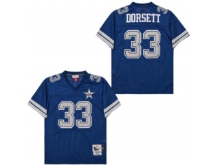 Dallas Cowboys #33 Tony Dorsett 1984 Throwback Jersey Blue