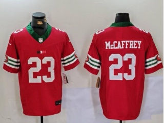 San Francisco 49ers #23 Christian Mccaffrey Mexico Edition Jersey Red