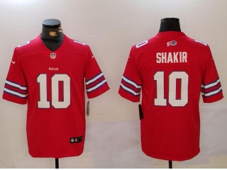 Buffalo Bills #10 Khalil Shakir Vapor Limited Jersey Red