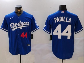 Los Angeles Dodgers #44 Vicente Padilla Player Limited Jersey Blue