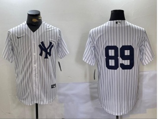 New York Yankees #89 Cool Base Jersey White