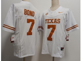 Texas Longhorns #7 Isaiah Bond F.U.S.E Limited Jersey White