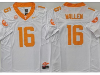 Texas Longhorns #16 Morgan Wallen  F.U.S.E Limited Jersey White