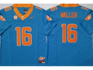 Texas Longhorns #16 Morgan Wallen F.U.S.E Limited Jersey Blue