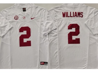 Alabama Crimson Tide #2 Ryan Williams F.U.S.E Limited Jersey White