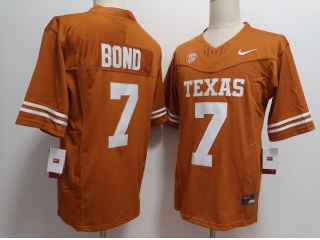 Texas Longhorns #7 Isaiah Bond F.U.S.E Limited Jersey Orange