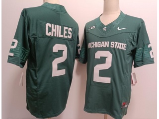 Michigan State #2 Aidan Chiles F.U.S.E Limited Jersey Green