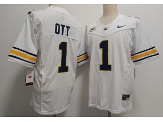 California Golden Bears #1 Jaydn Ott F.U.S.E Limited Jersey White