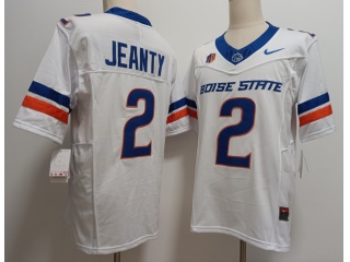 Boise State Broncos #2 Ashton Jeanty F.U.S.E Limited Jersey White