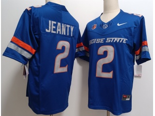 Boise State Broncos #2 Ashton Jeanty F.U.S.E Limited Jersey Blue