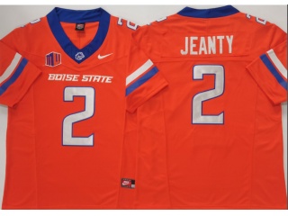 Boise State Broncos #2 Ashton Jeanty F.U.S.E Limited Jersey Orange