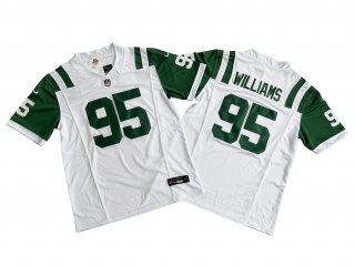 New York Jets #95 Quinnen Williams Classic Alternate Vapor F.U.S.E. Limited Jersey White