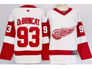 Fanatics Detroit Red Wings #93 Alex DeBrincat Jersey White