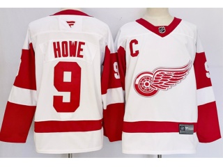 Fanatics Detroit Red Wings #9 Gordie Howe Jersey White