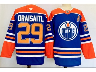 Fanatics Edmonton Oilers #29 Leon Draisaitl Jersey Blue